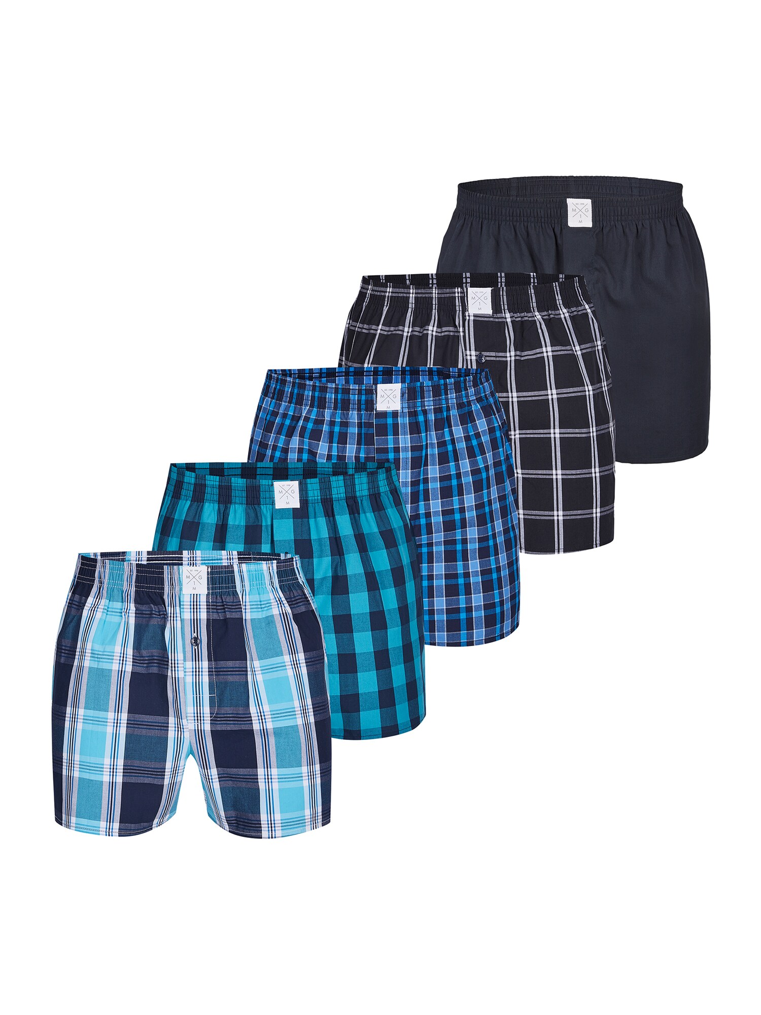 MG-1 Herren Boxer Classics 5er Pack