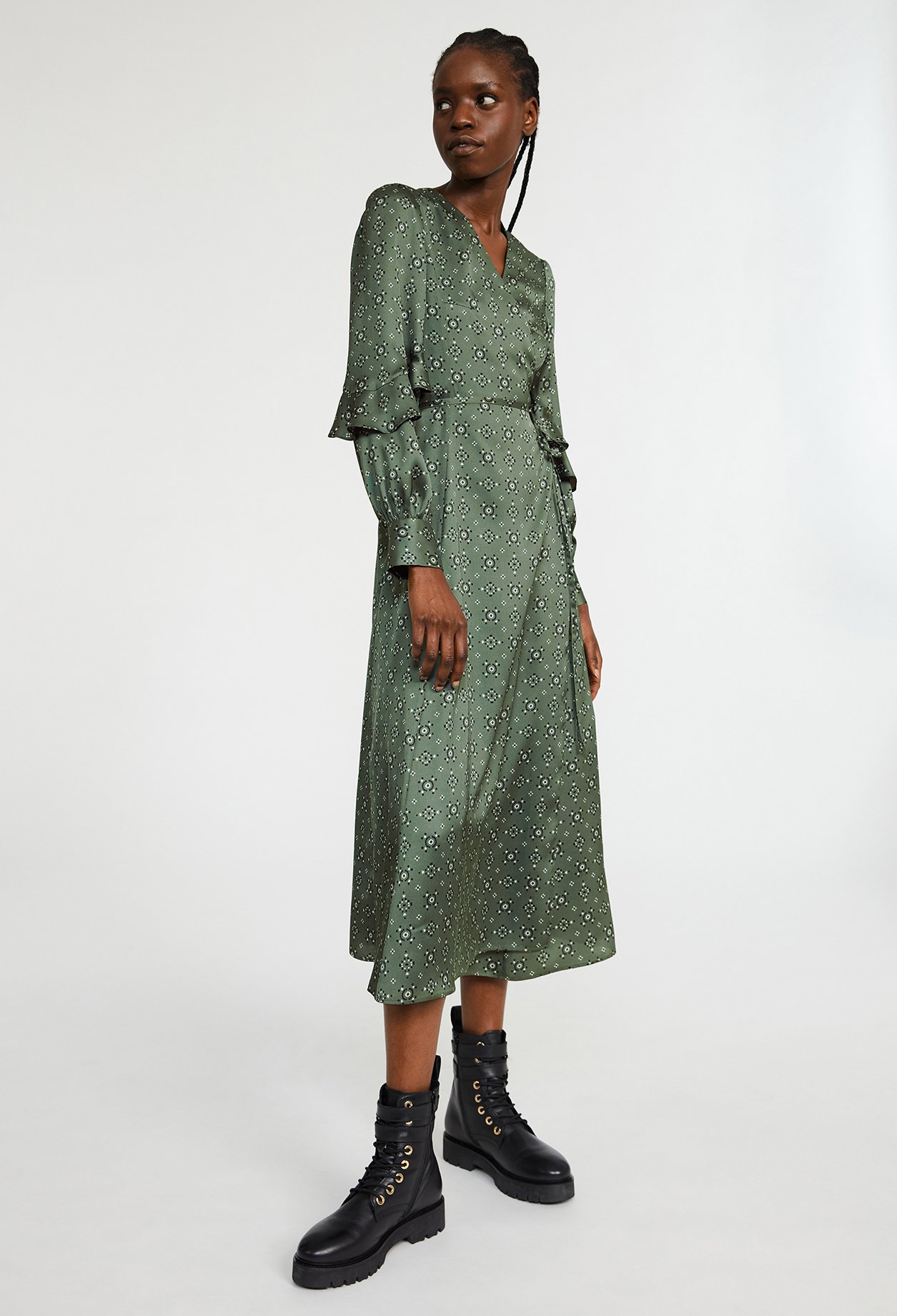 Robe longue cache c&oelig;ur