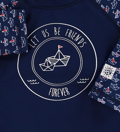 Color Kids Badeshirt - Nammy - Nachlass Blue