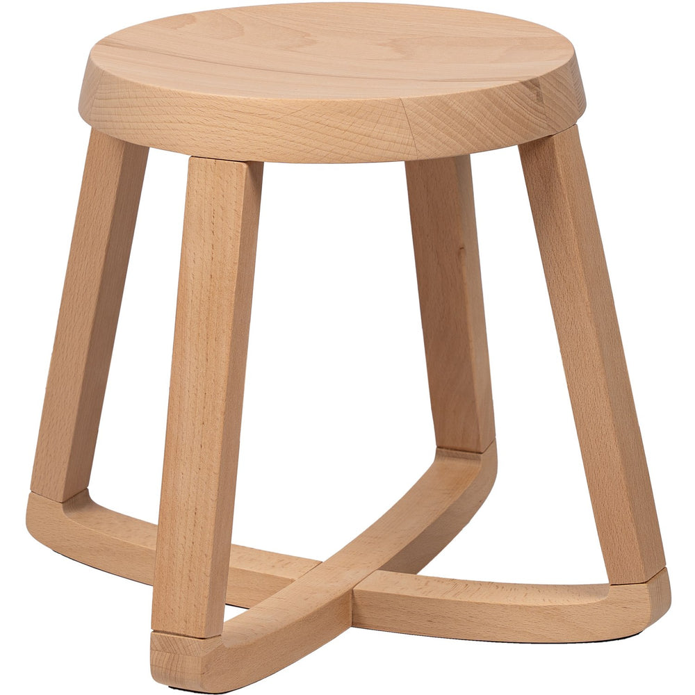 Køb Curve Lab Beech Monarchy Rocking Stool