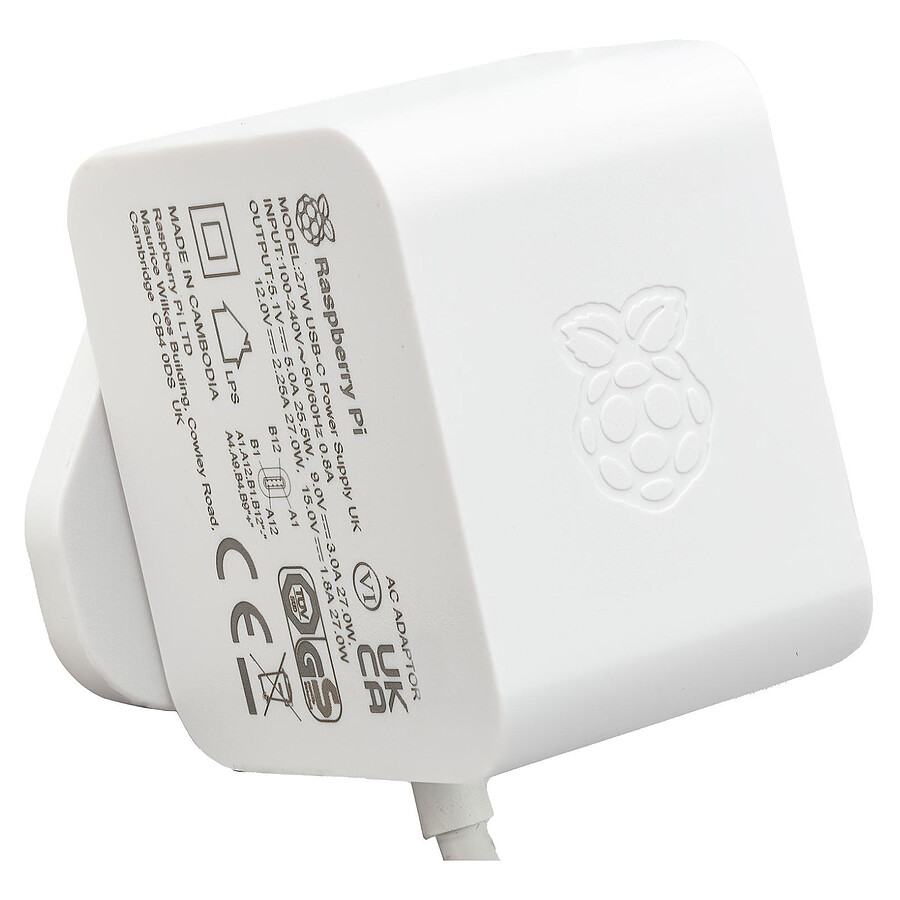 Raspberry Alimentation secteur USB-C