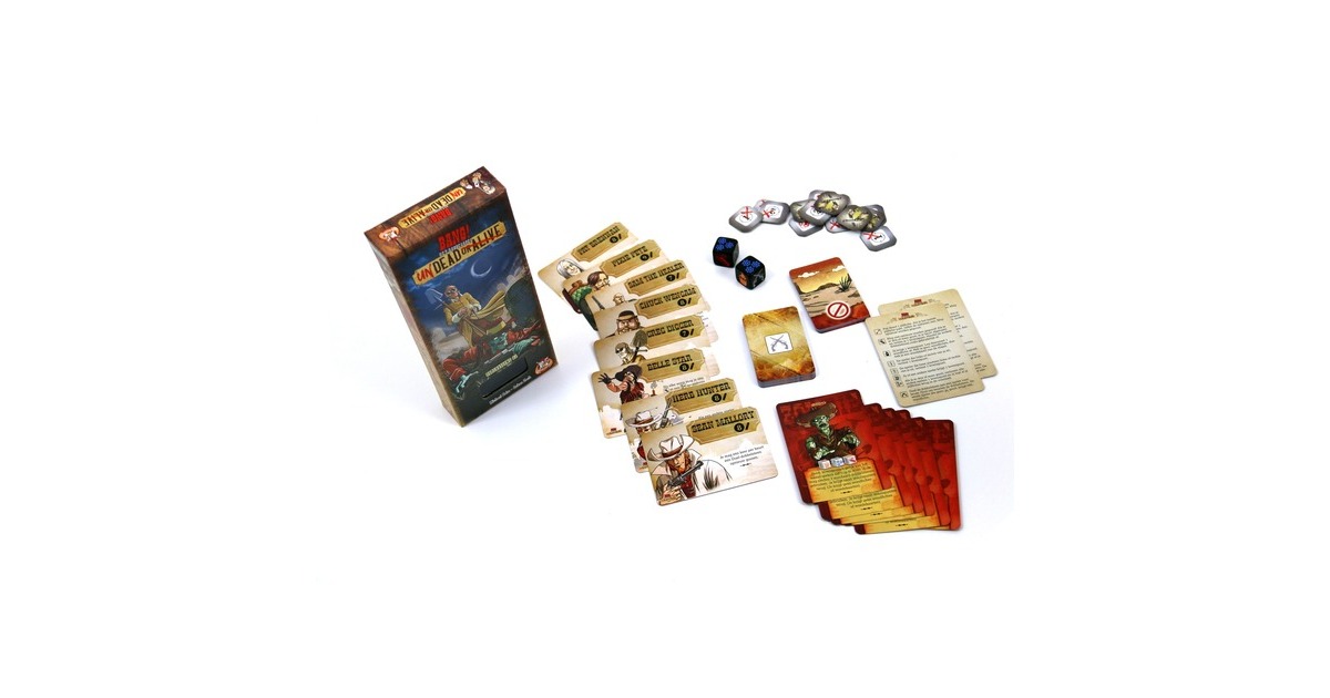 White Goblin GamesBang! Het Dobbelspel: Undead or Alive (uitbreiding 2)  (Uitbreiding, Nederlands, 3 - 8 spelers, 15 minuten, Vanaf 8 jaar)