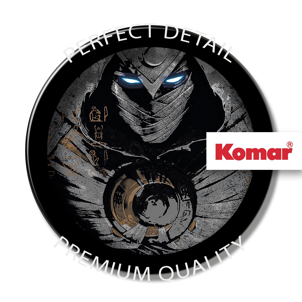 Komar Wandbild »Moon Knight Darkness Ahead« Disney Set, 1 Stk. tlg. 30 x 40 cm (Breite x Höhe) - Kinderzimmer, Dekoration