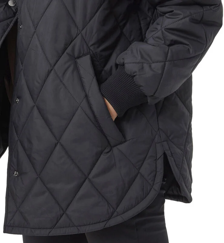 MCKINLEY Hazel Quilted Jakke Sort