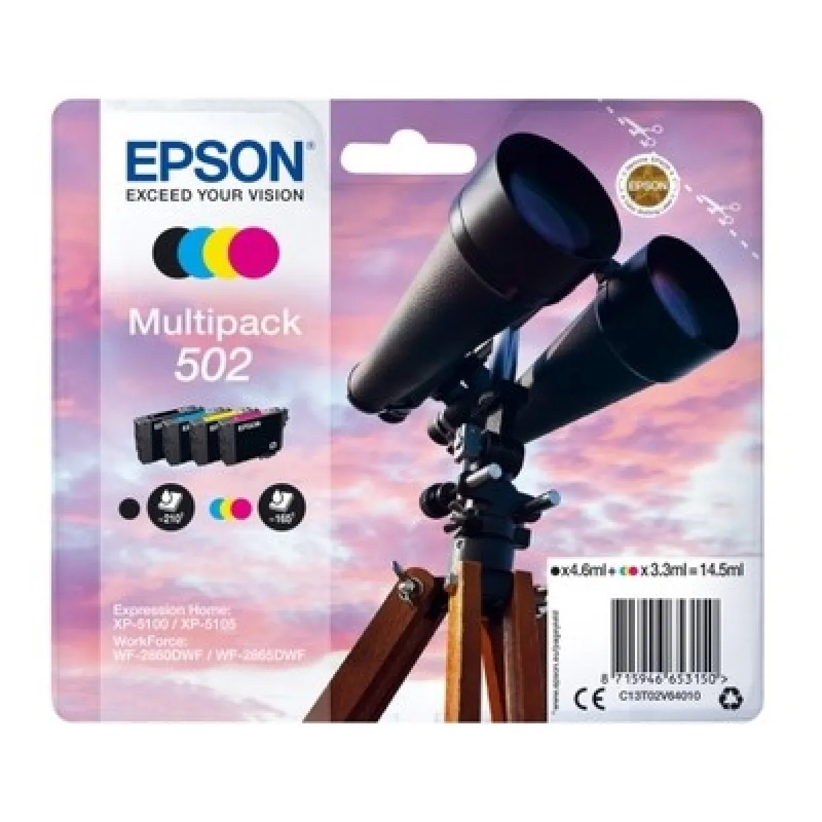 Epson 502 - Pack 4