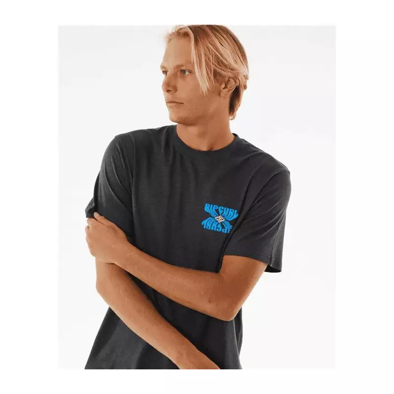 Teeshirt RIPCURL Swc Solar Tee Washed Black M
