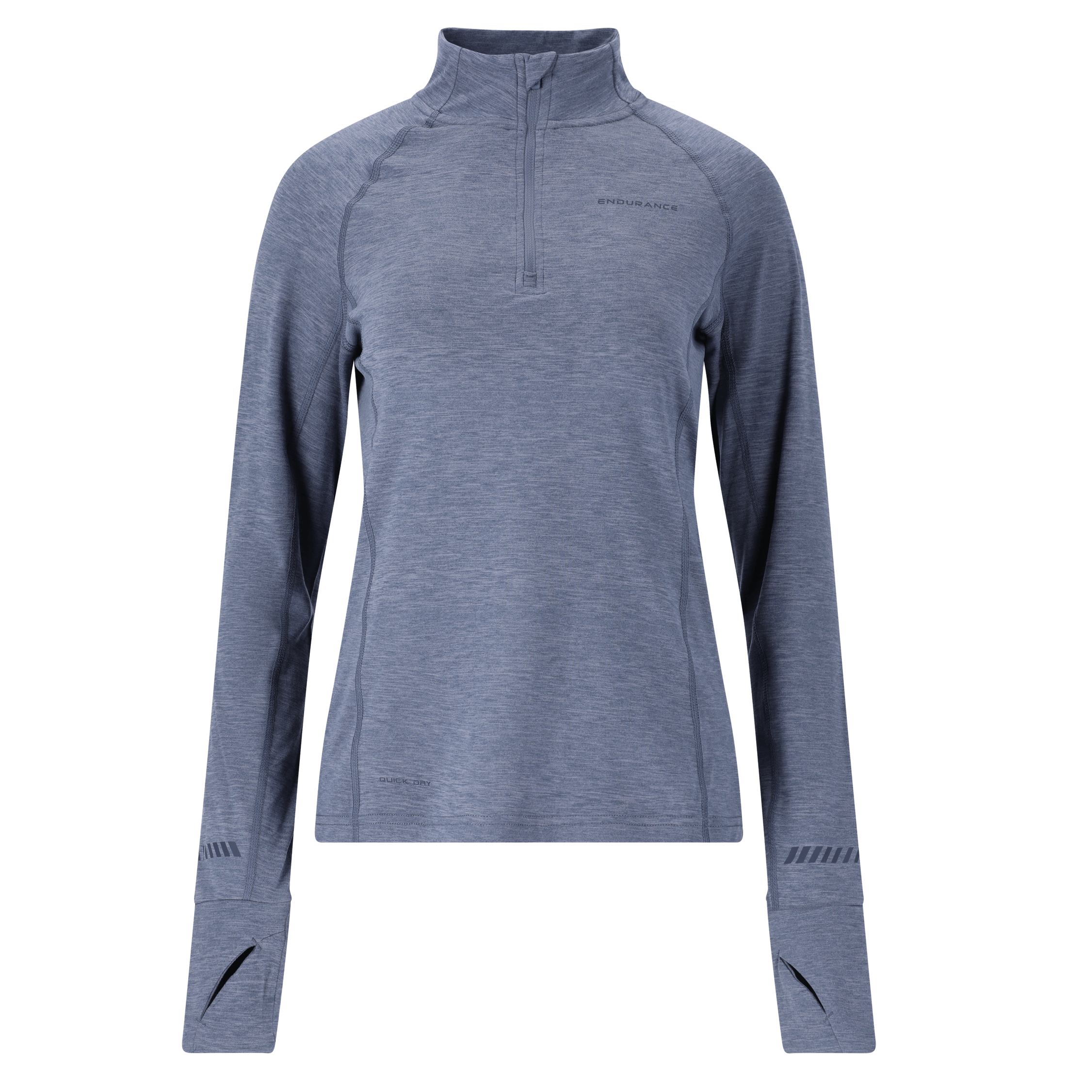 Endurance Canna V2 W Melange Performance Midlayer - Mellomlag