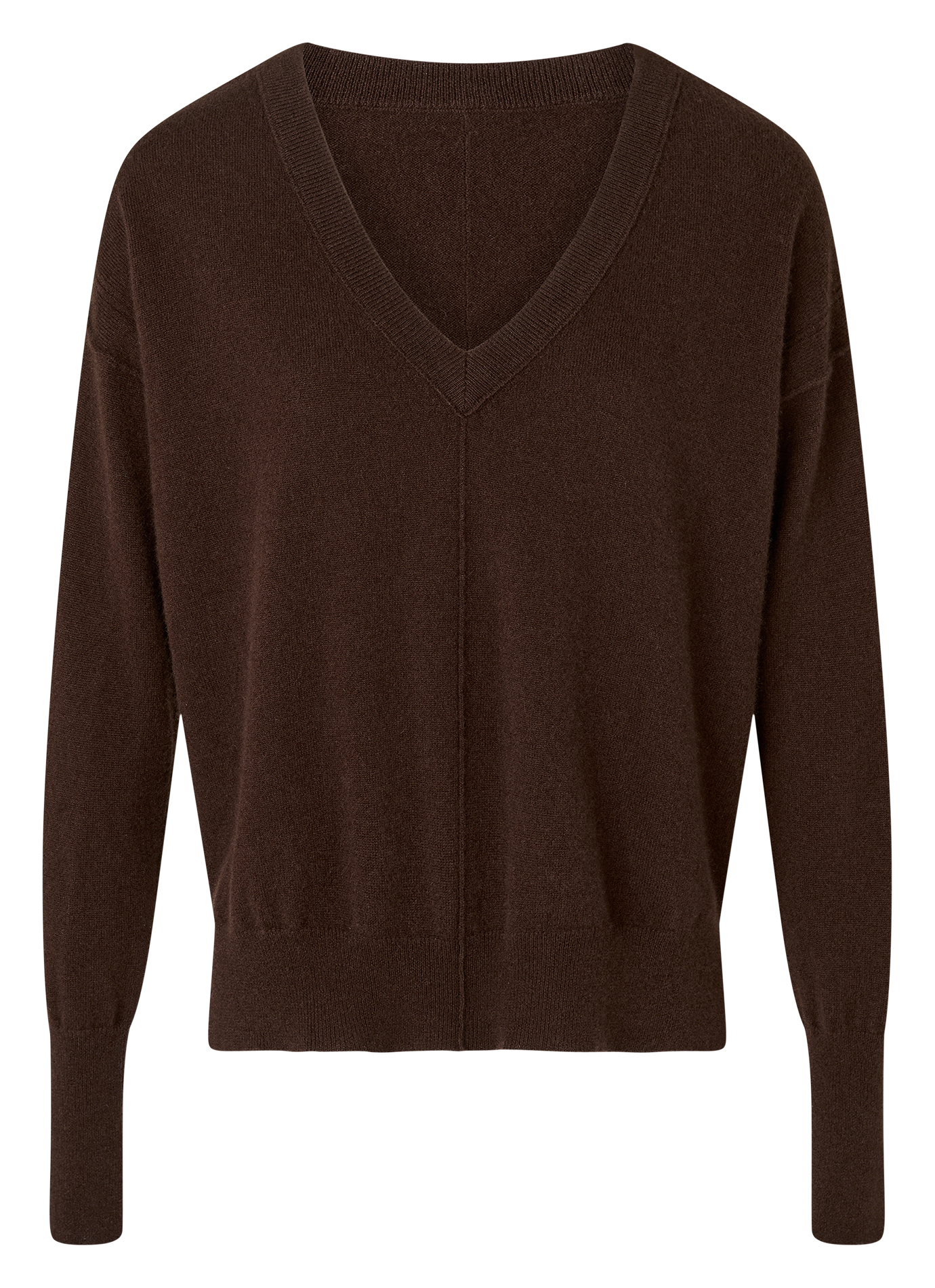PUCCI - Pull droit col V | Marron