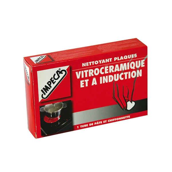 Nettoyant plaques vitrocéramiques et à induction tube 50 ml Impeca