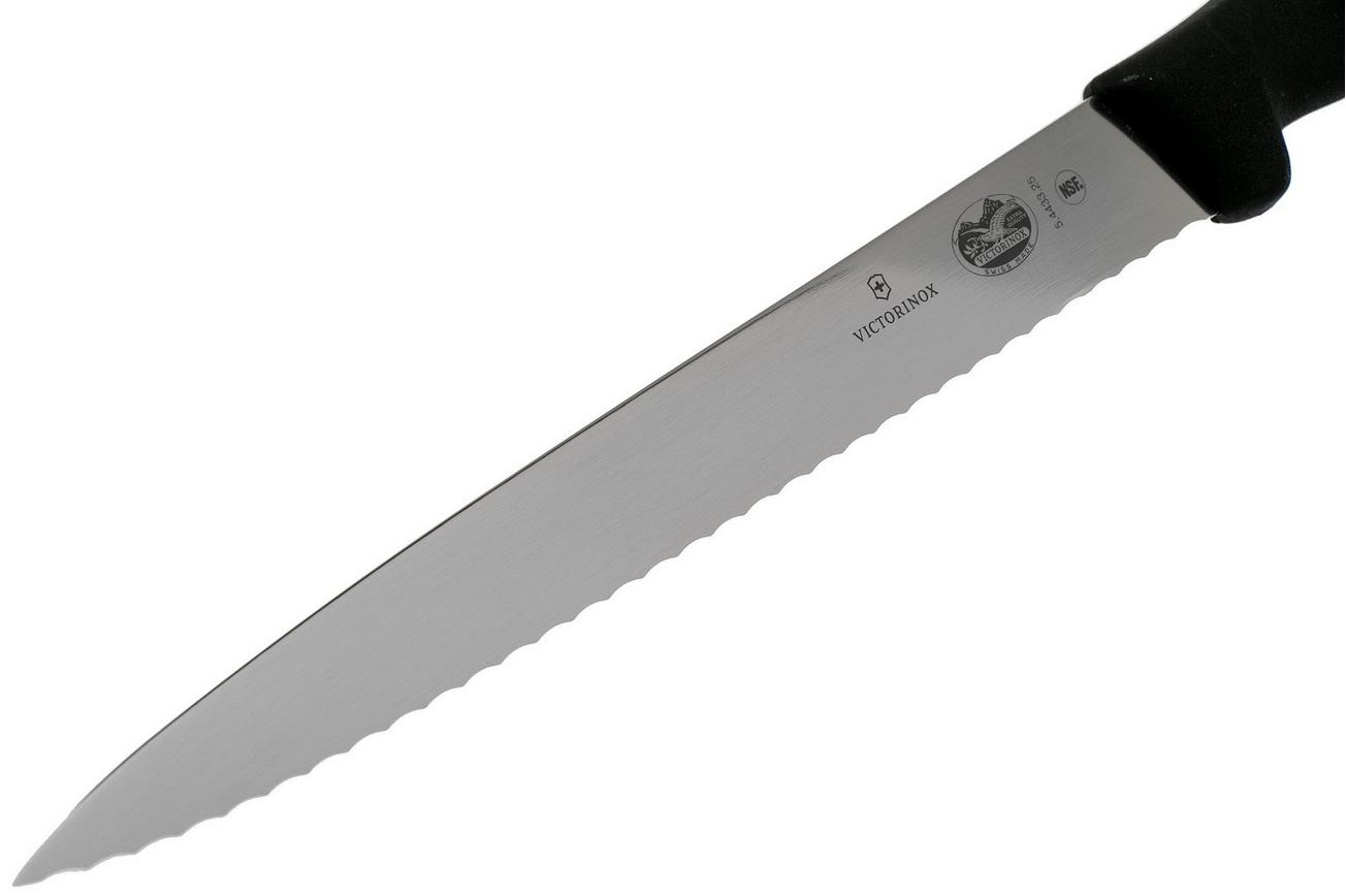 Victorinox Fibrox gekarteld vleesmes, 25 cm