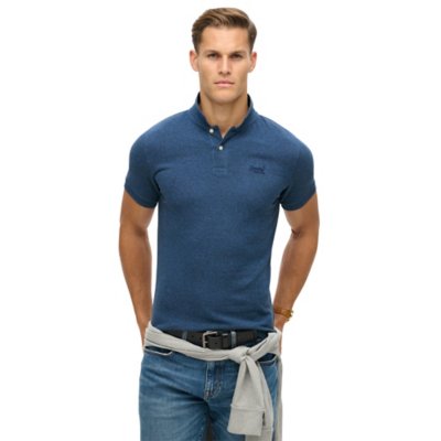 Polo à manches courtes homme Classic Pique SUPERDRY