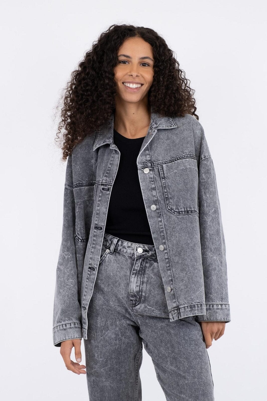 Neo Noir Kim D Jacket grey