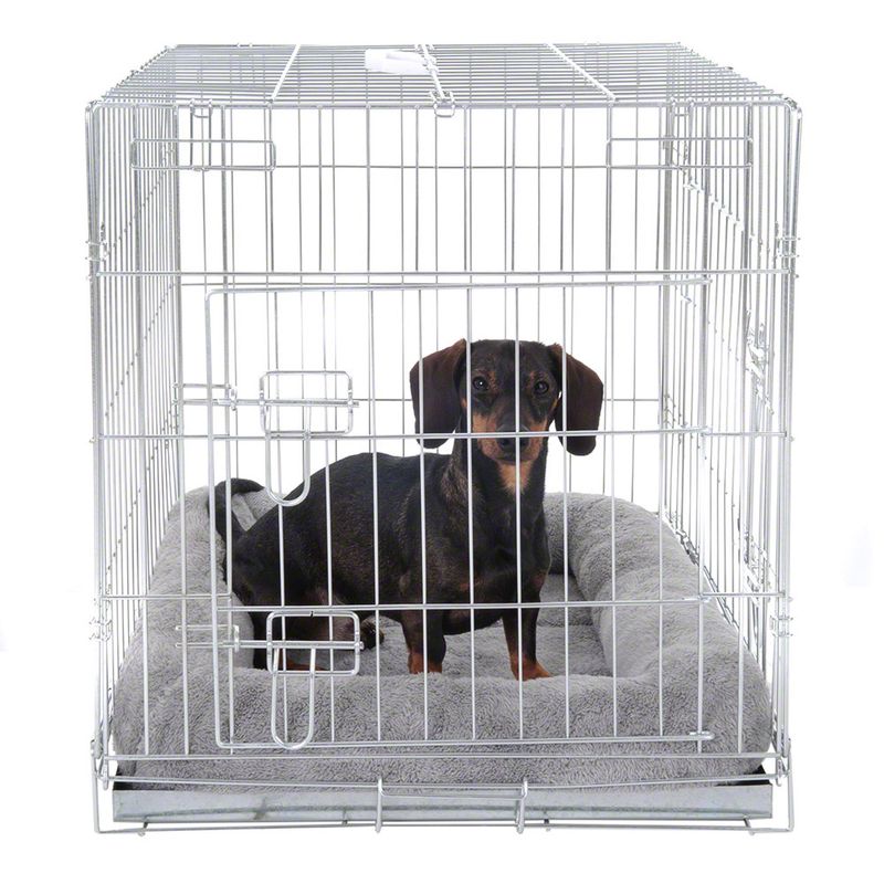 Cage de transport Double Door avec coussin