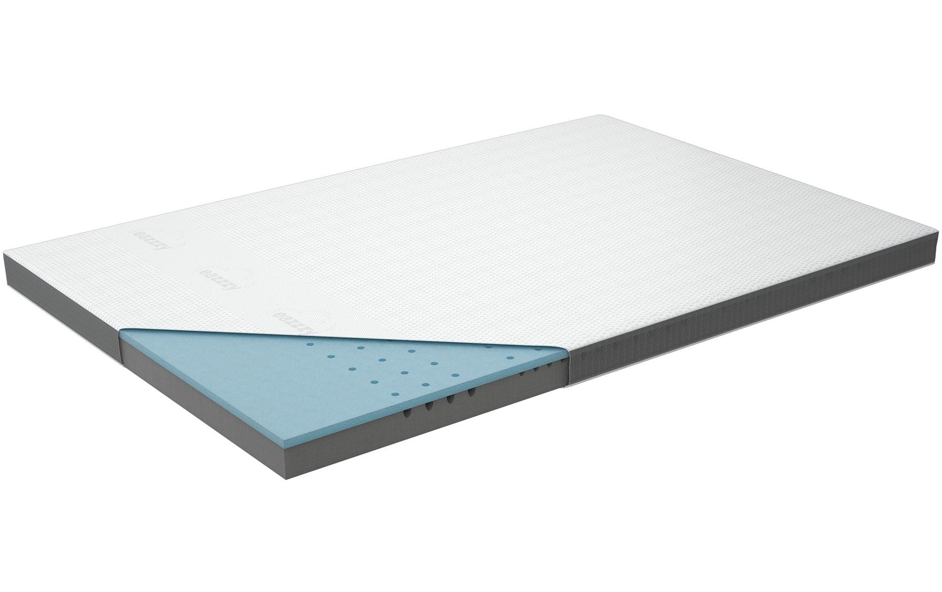 Matratzentopper Deluxe 90 x 200 cm<br>Topper mit extra weichem Bezug