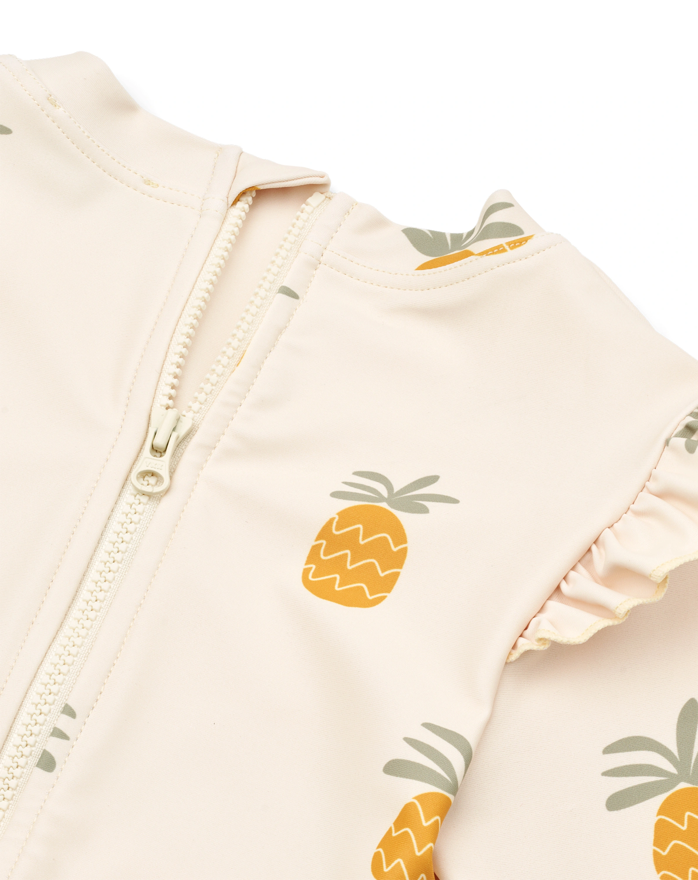 Langarm-Badeanzug SILLE in cream