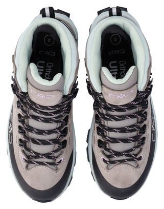 Chaussures de Randonnée CMP Tytanus Mid Wp Beige Femme
