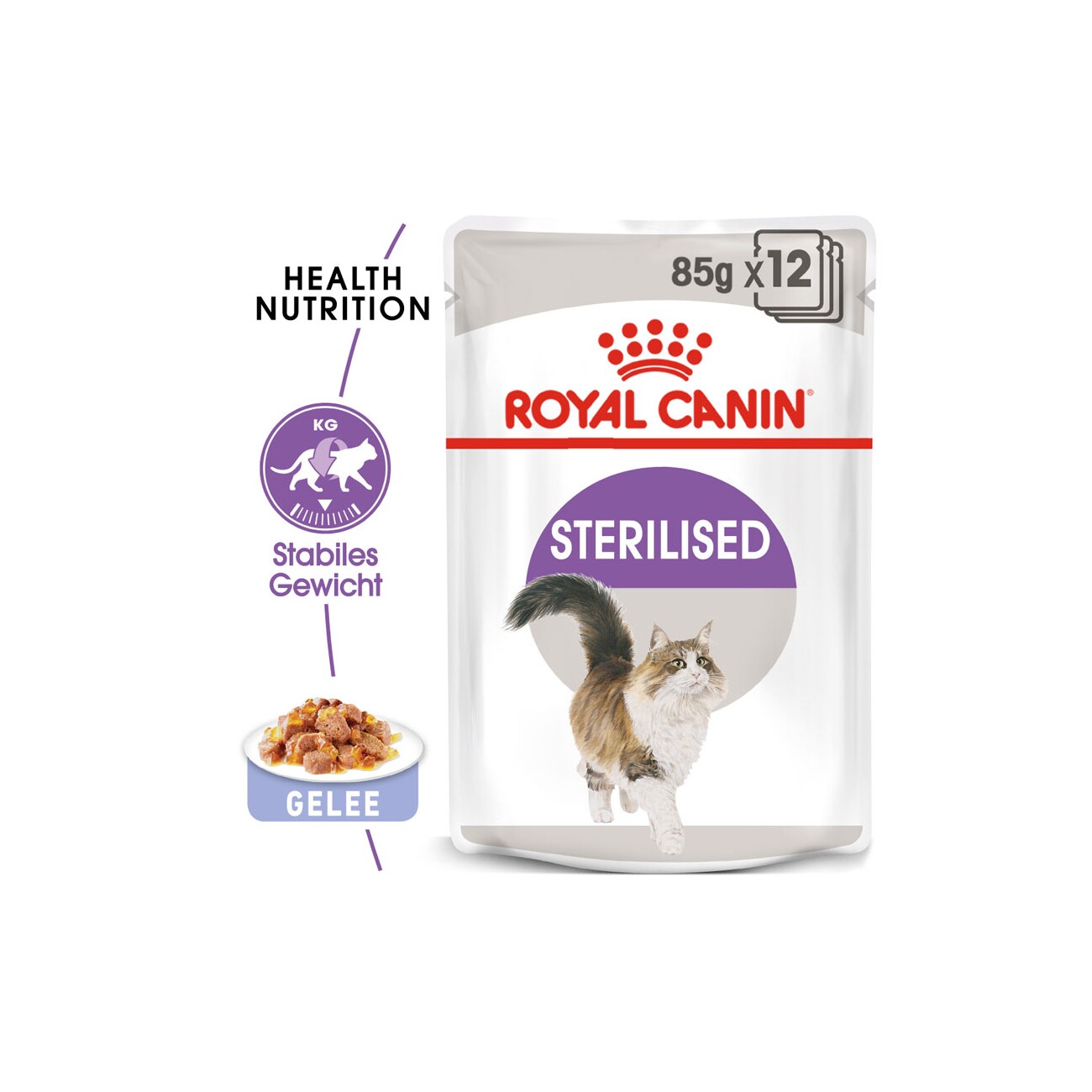 ROYAL CANIN Sterilised in Gelee 12x85 g