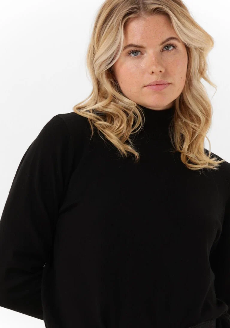 LEVETE ROOM zwarte levete room coltrui lr-vilke 2 pullover