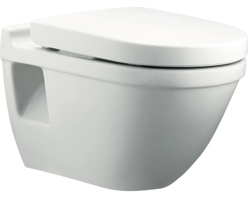 PRESSALIT 3 toiletzitting voor Duravit Starck 3, wit, met soft-close mechanisme