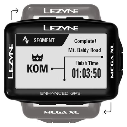 Compteur GPS Lezyne MEGA XL (sans capteur)