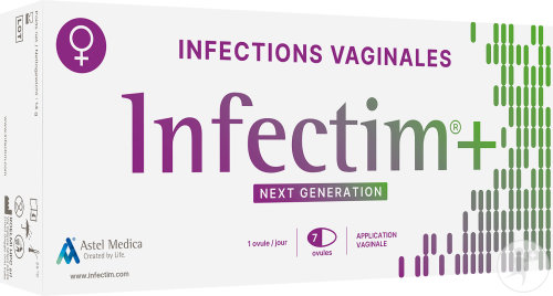 Infectim+ Dispositif Médical Contre Les Infections Vaginales 7 Ovules Vaginaux