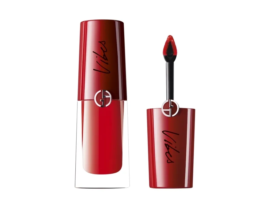 Giorgio Armani Giorgio Armani, Lip Magnet, Flydende læbestift, 304, Scarlet, 3.9 ml Til kvinder