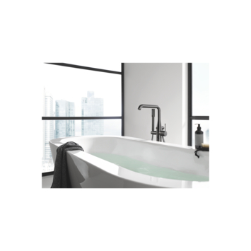 Grohe Colours Vrijstaande Badkraan Essence New Grafiet met Handdouche