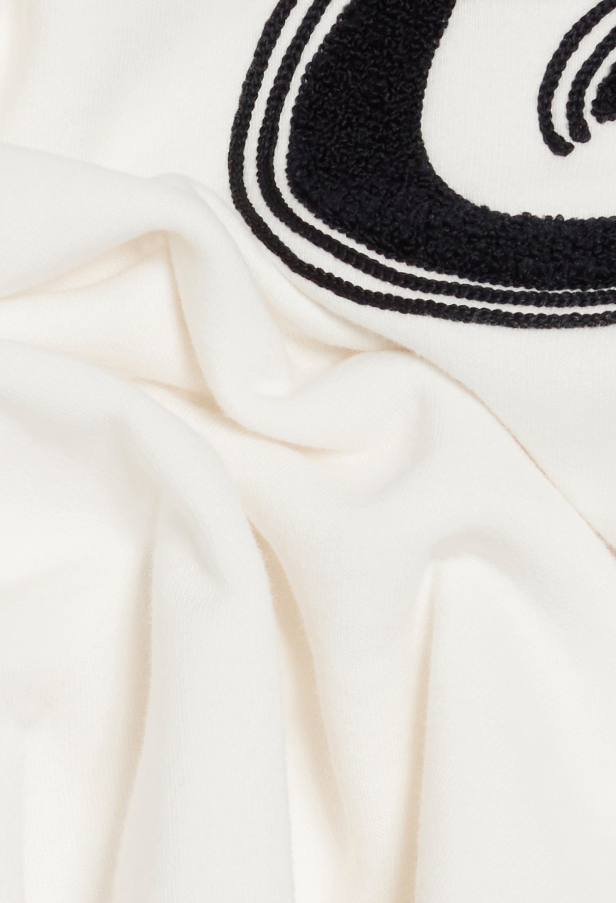 Sweatshirt ecru patch C