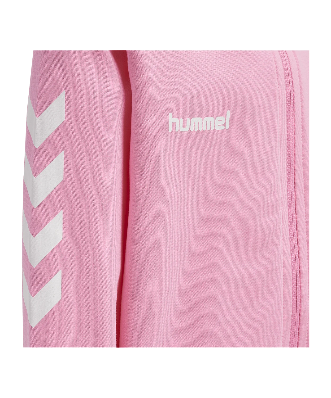 Hummel hmlGO Cotton Kapuzenjacke Kids Weiss F3257