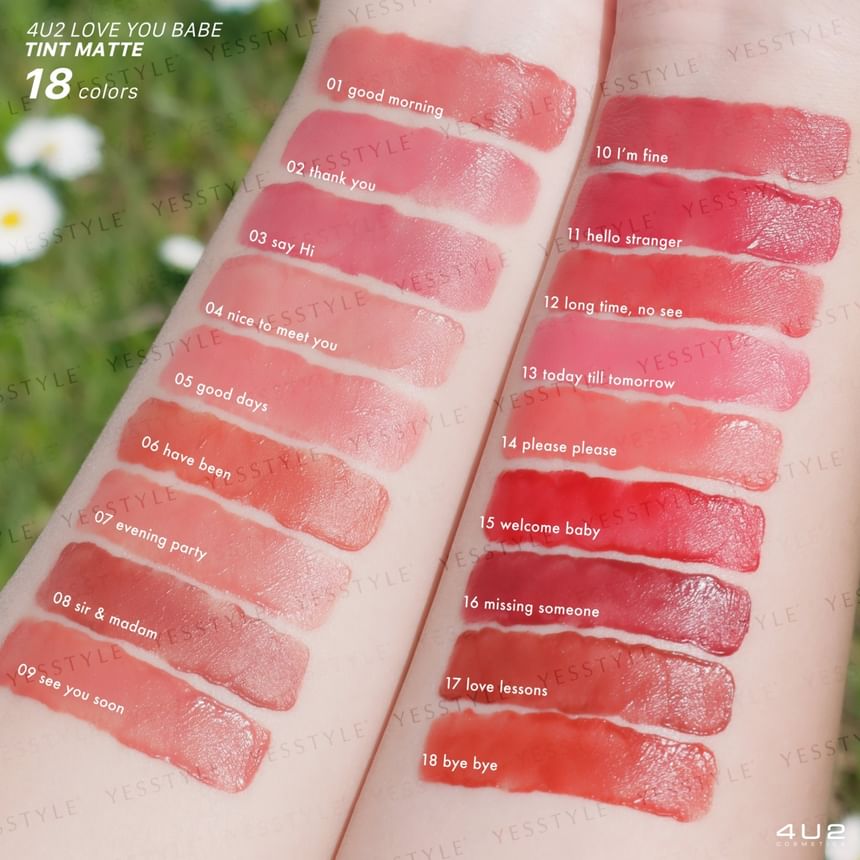 4U2 - Love You Babe Lip Tint Matte