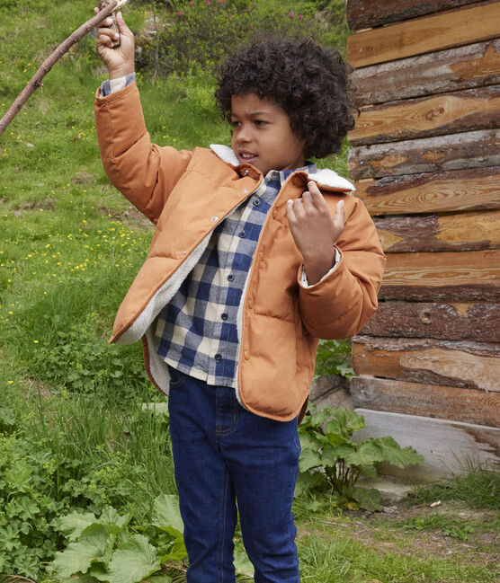 Veste courte doublée en sherpa enfant garçon/fille