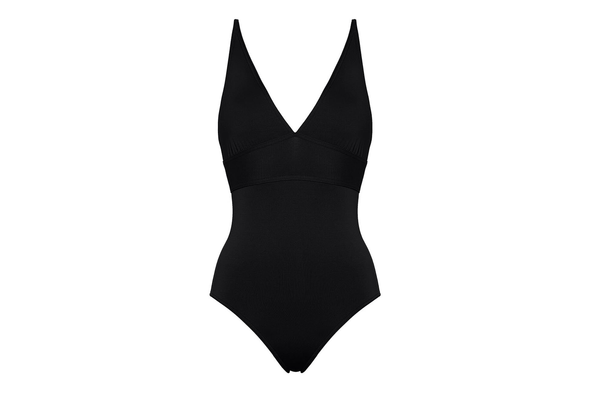 Larcin Une-pièce triangle NOIR N