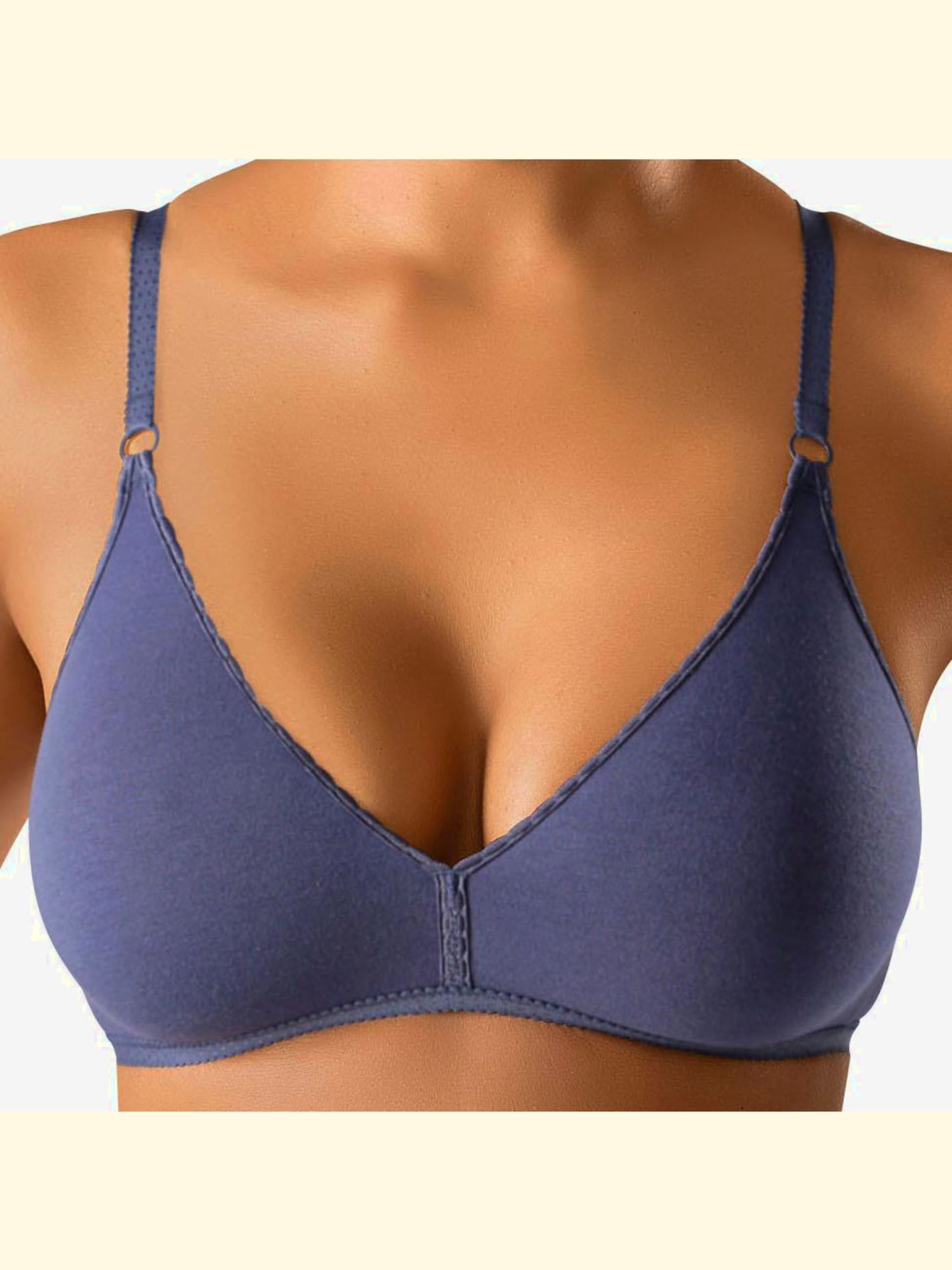 Soutien-gorge bralette lot de 2 soutiens-gorge bralette petite fleur en coton agréable à porter