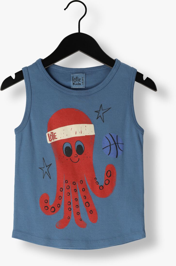 L\u00D6TIEKIDS blauwe l&ouml;tiekids t-shirt s24-02-03