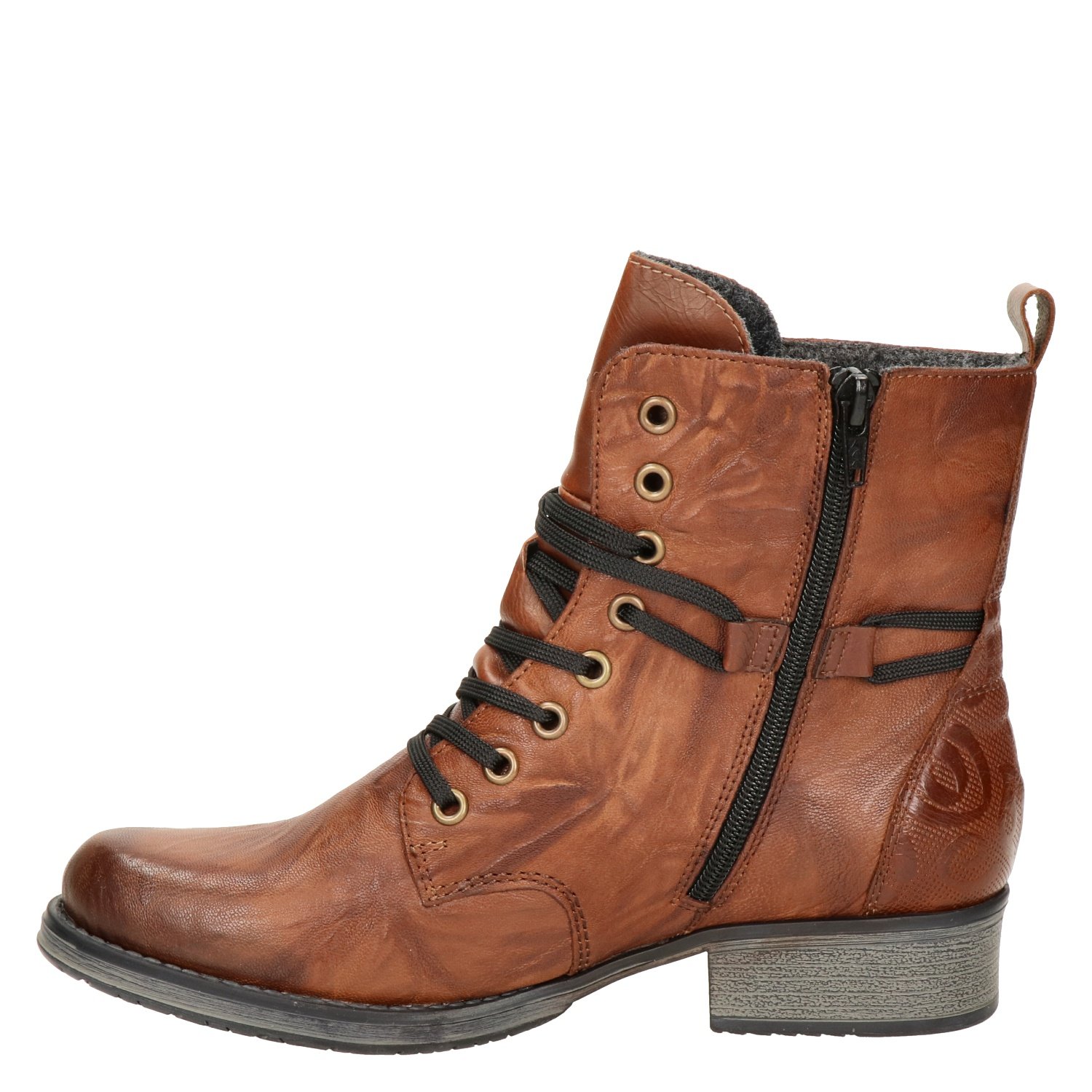 dames boot Rieker Cognac