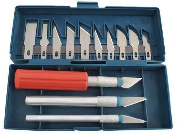 Hobbykniv / Skalpell - 16 deler - Sett - DIY