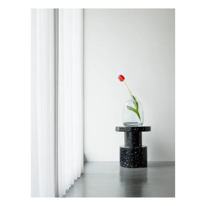 Normann Copenhagen Tabouret Bit en plastique recyclé | Noir