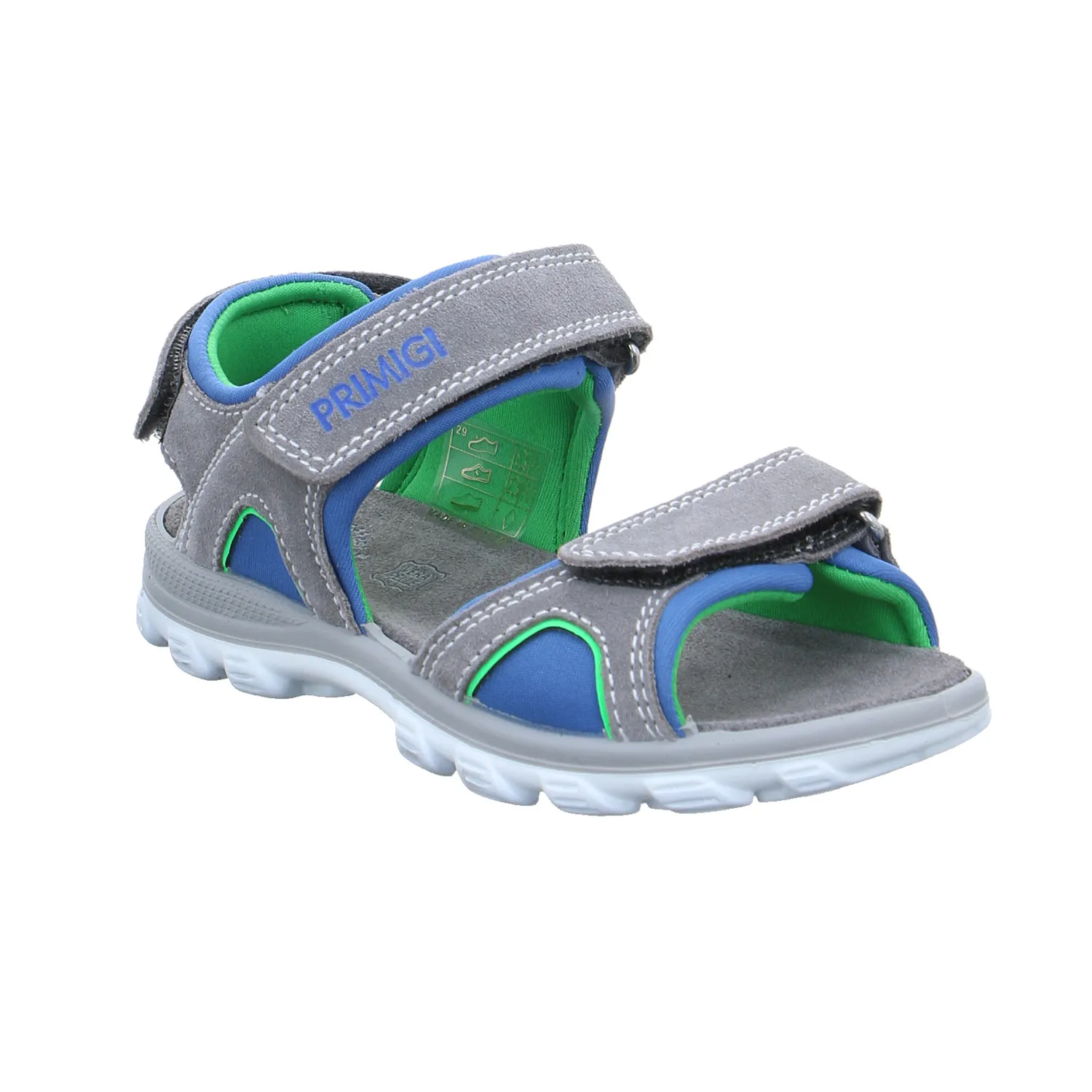 PRIMIGI Kleinkinder-Sandale Grau Leder  Sommerschuh
