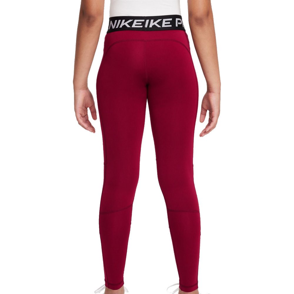 Nike Pro Dri-Fit Tights Mädchen team red