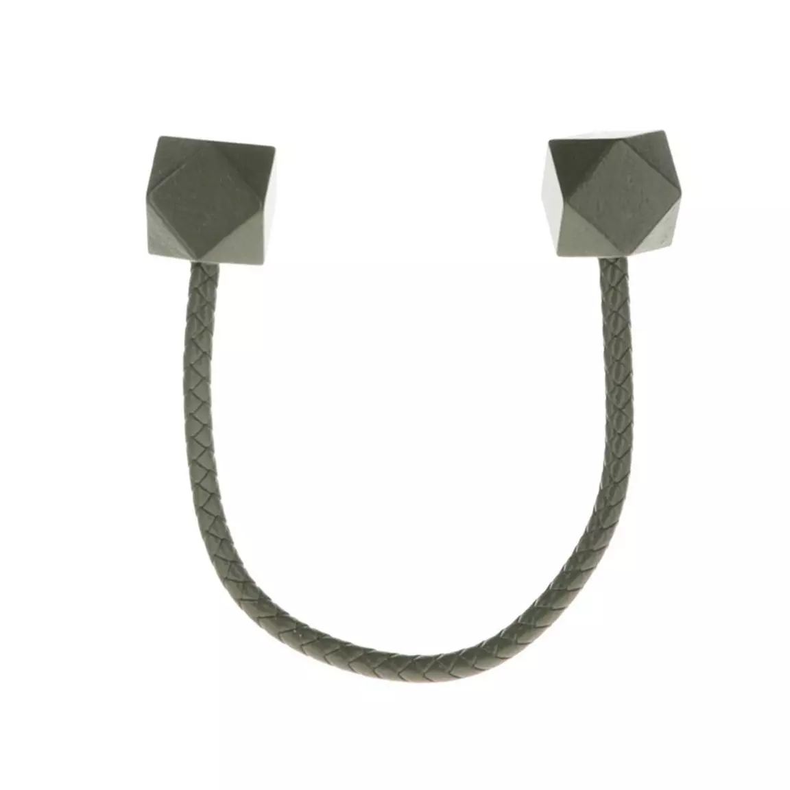 Embrasse rideau Twist Vert kaki