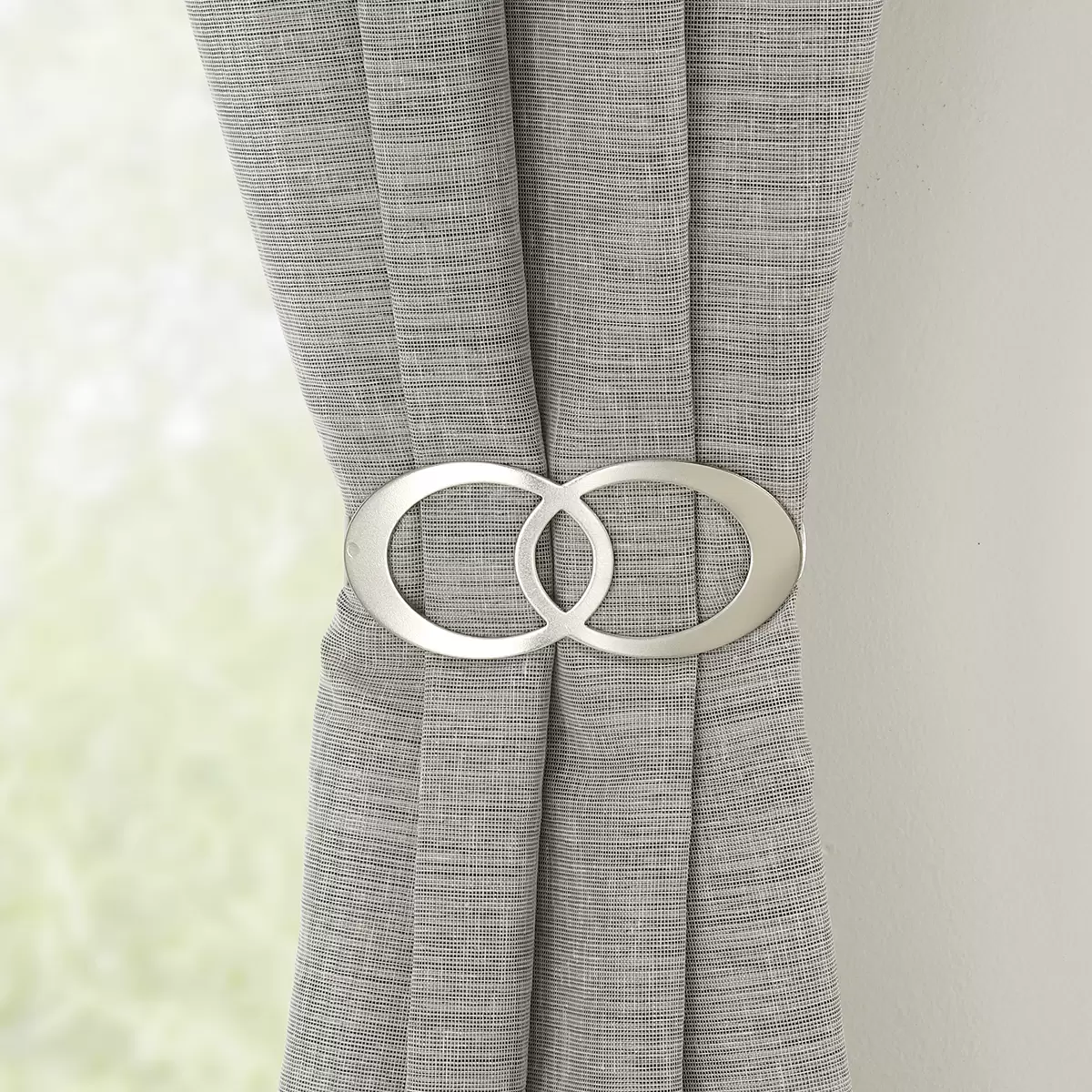Raffspange mit Magnet Silber