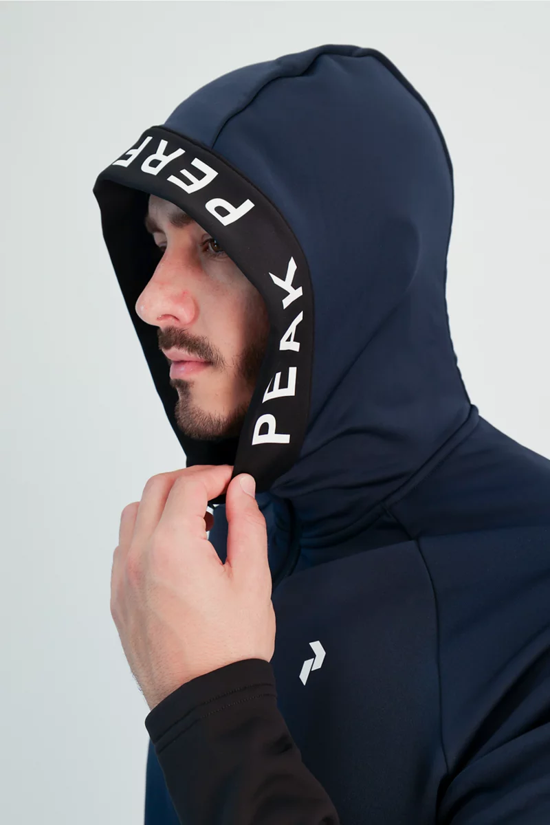 PEAK PERFORMANCE Rider Zip Hood Herren Midlayer