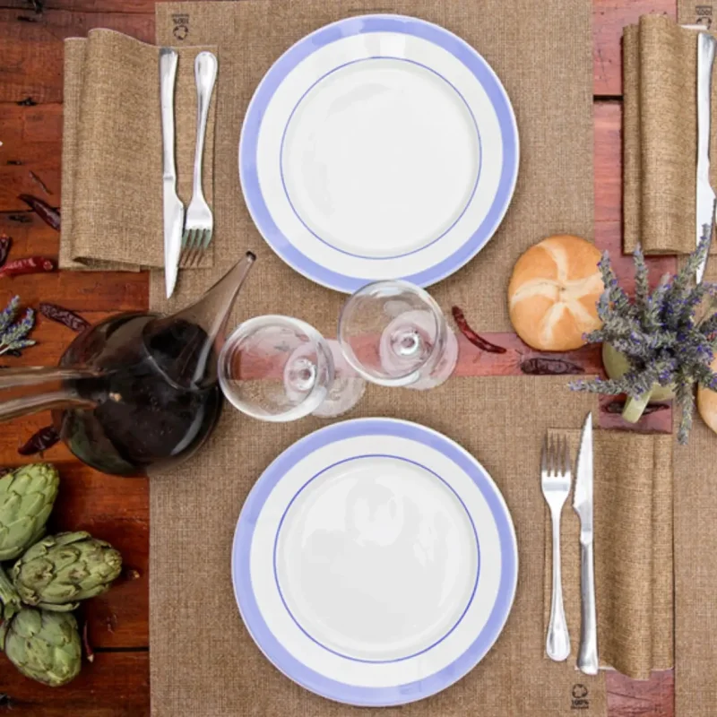 GDP - Set de table 30x40 - Arpillera - Papier recyclé - marron - x2000