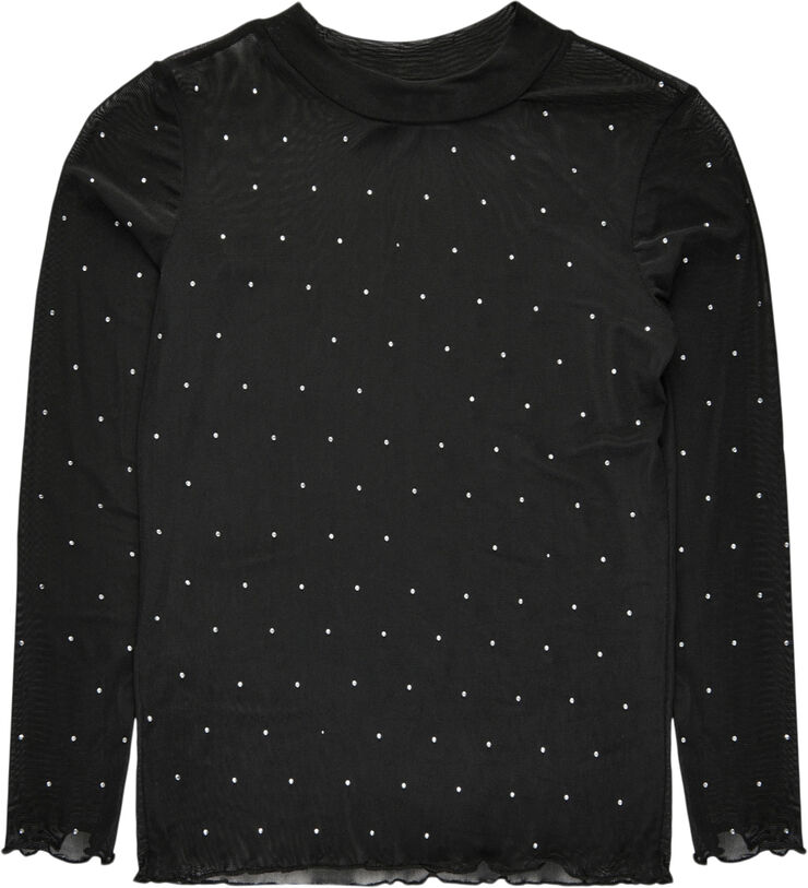 The New TNIvy L_S Top Black beauty