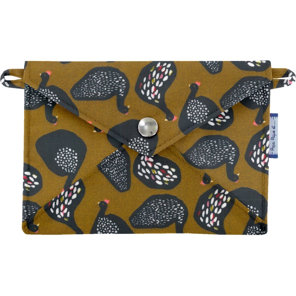 Petite Pochette Enveloppe Poule À Facette