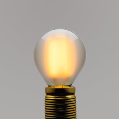 LED-Filament-Kugellampe E14, E 14, 4,5 W, Matt