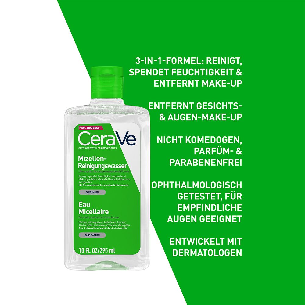 CeraVe Feuchtigkeitsspendendes Mizellenwasser