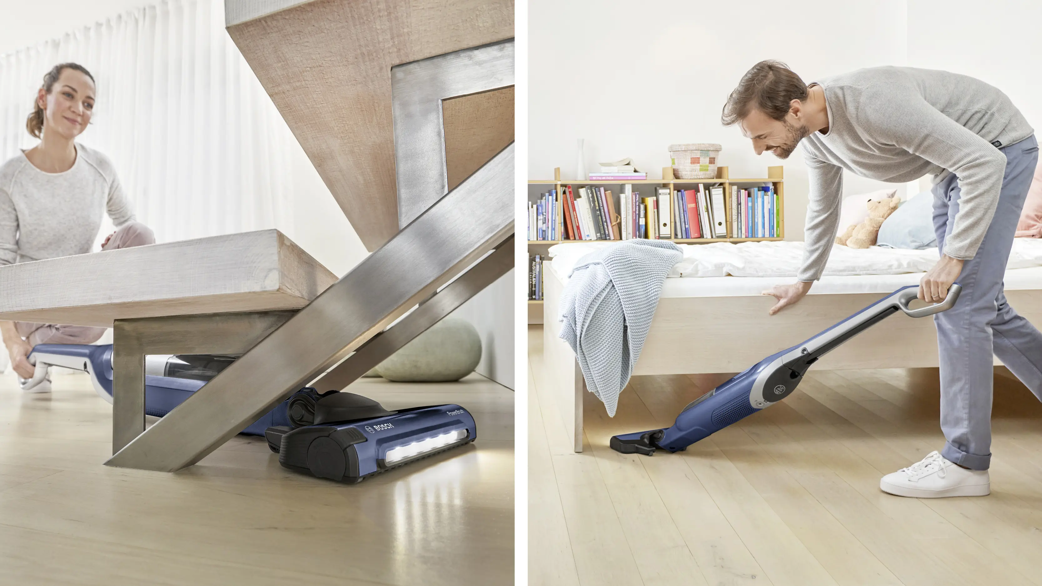 Serie 4 Draadloze steelstofzuiger Flexxo Gen2 28Vmax Blauw