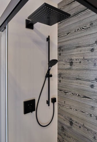 Hansgrohe Raindance E hoofddouche 30cm met wandarm zwart mat