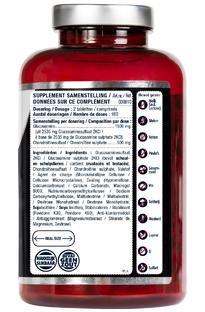 Lucovitaal Glucosamine Chondroïtine 1500/500mg Tabletten 360TB